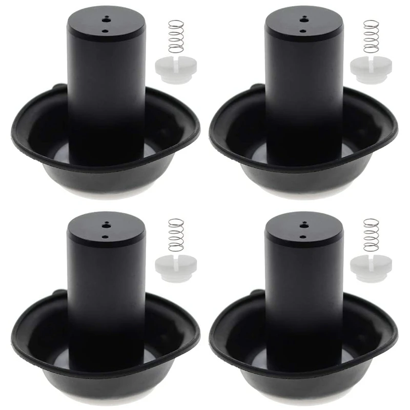 Carburetor Carb Plunger Vacuum Diaphragms for Yamaha V MAX 1200 XVZ1200 XVZ Pack of 4