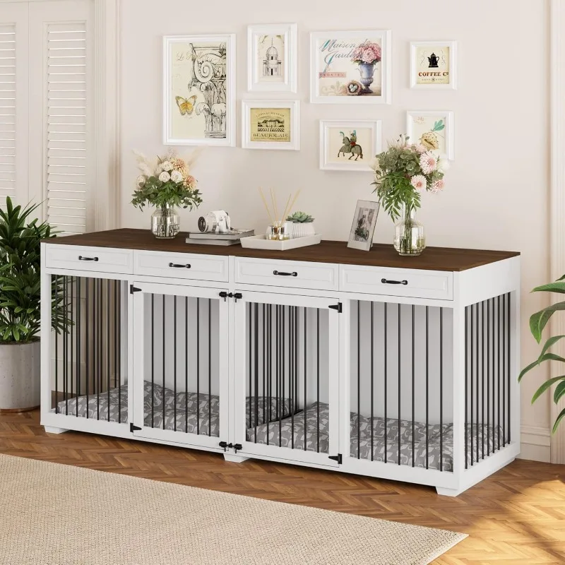 Super Large Dog Crate Furniture, 92.9