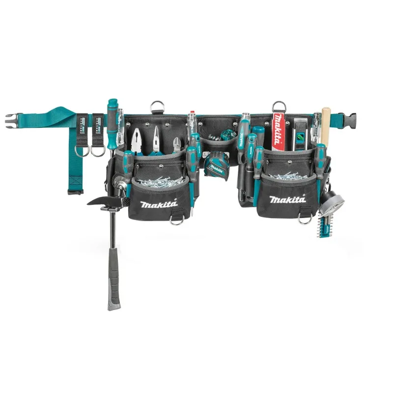 Makita E-15229 3 Pouch Tool Belt Set Power Tool Accessories