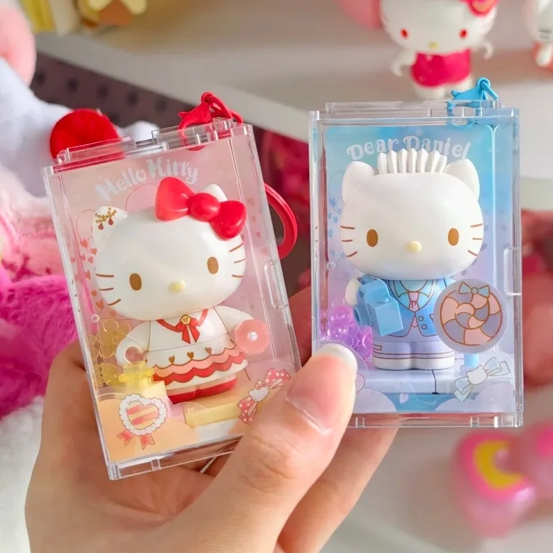 

Конструктор-подвеска Sanrio: Hello Kitty, Kuromi, My Melody, Pochacco, Cinnamoroll. Модель для сборки, игрушка-украшение, подарок.
