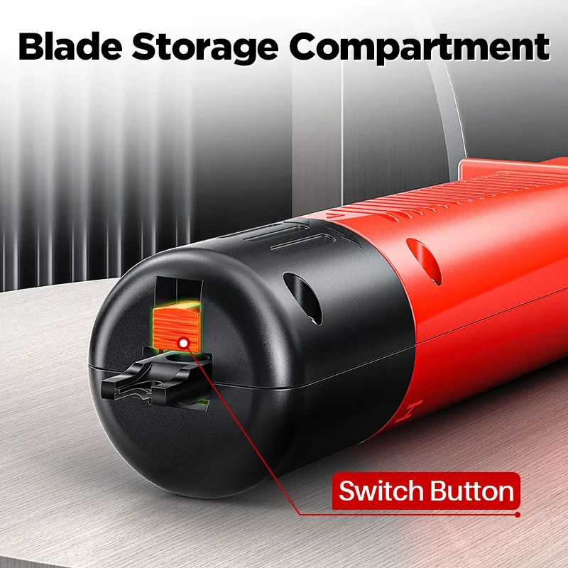 AMPCOM 펀치다운 도구, 110형 키스톤 잭 임팩트 도구 블레이드 보관 기능이 있는 터미널 삽입 도구