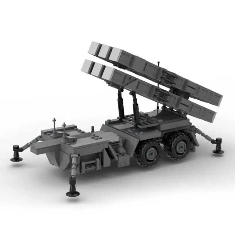 

Custom MOC-121339 Sci-fi Military Rocket Launch Vehicle Model (527 Parts)