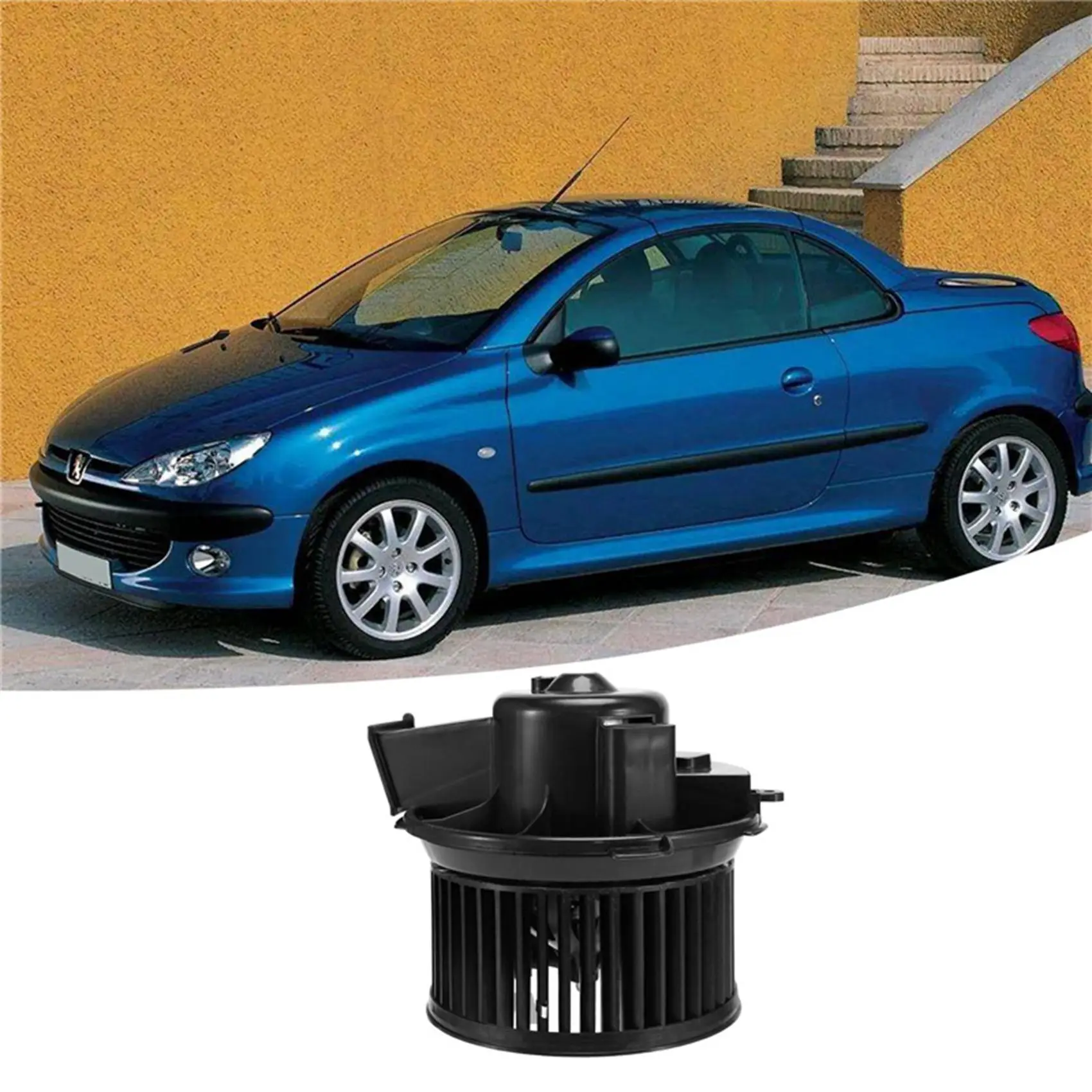 

6441K0 Car Heater Blower Motor with Air-Con for Citroen Xsara Picasso Peugeot 206CC 307 406