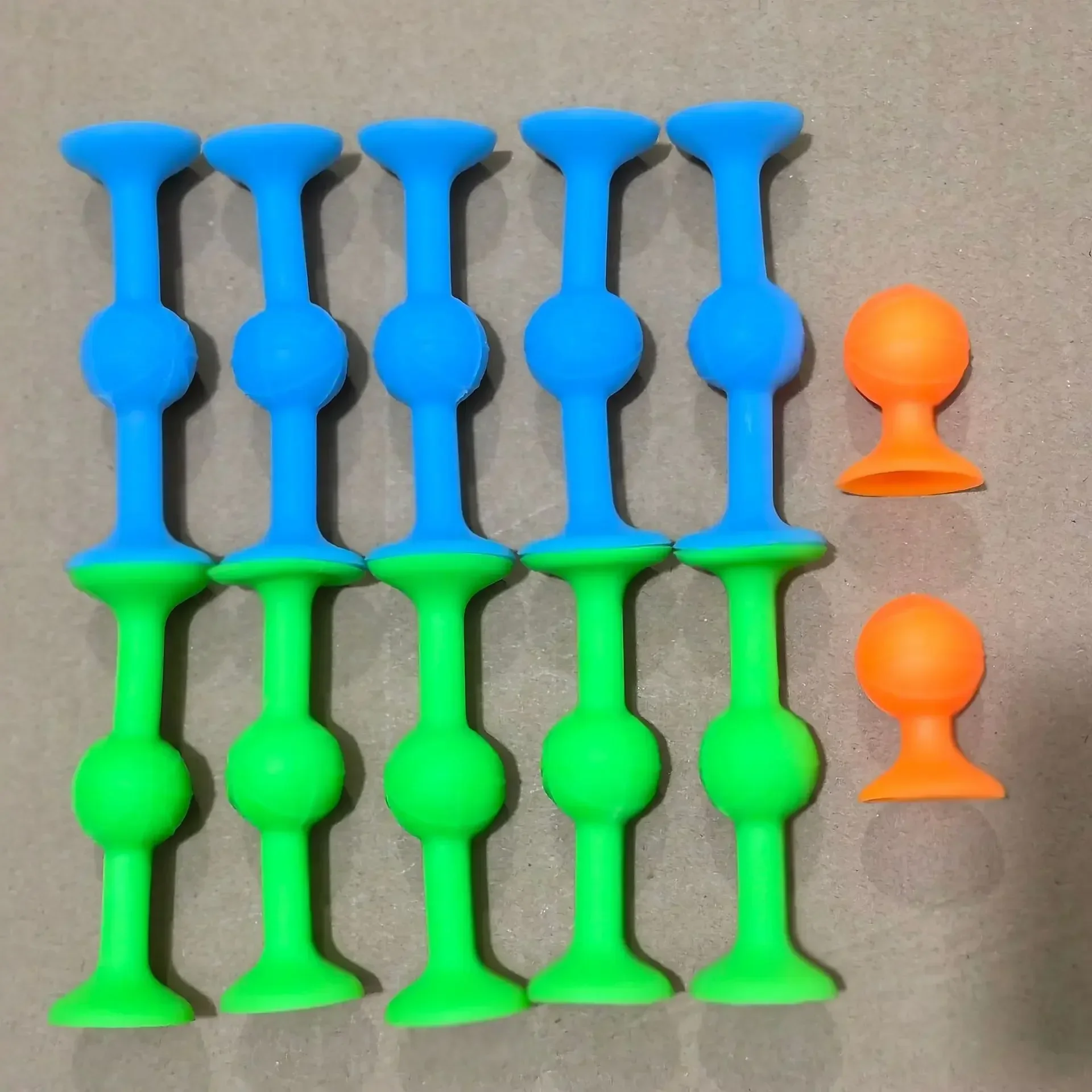 7/12pcs Soft Sticky Suction Dart Fidget Toy Family Interactive Game Pop Silicone Dart Decompression Toy Party Favors ForGuests