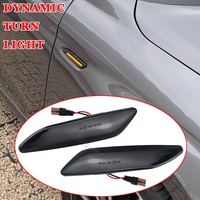 LED Dynamic Blinker Side Marker Turn Signal Lights Lamp Accessories For Alfa Romeo 147 156 Fiat Egea Tipo Lancia Delta Ypsilon 3