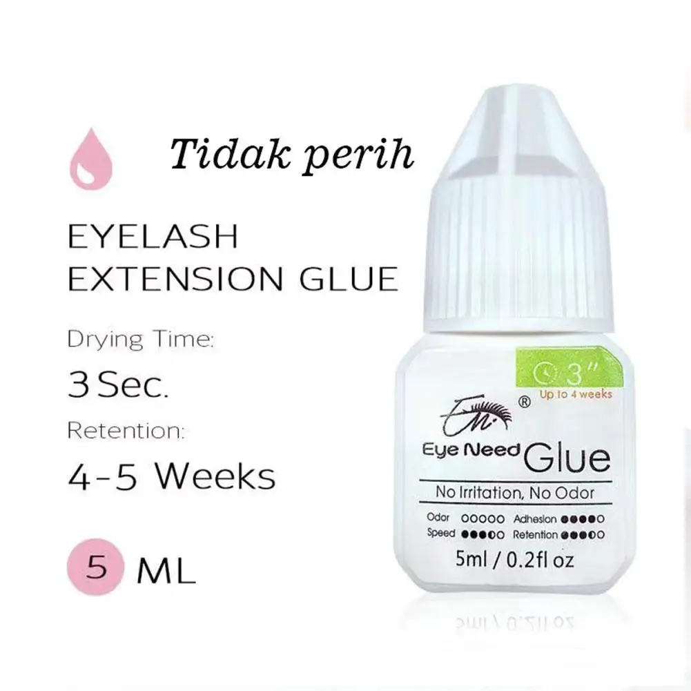 1 stücke extra starke Wimpern kleber verlängerung liefert 5ml 0,5 Sekunden trockenen Wimpern kleber für falsche Wimpern wasserdichten Kleber lift c4e1