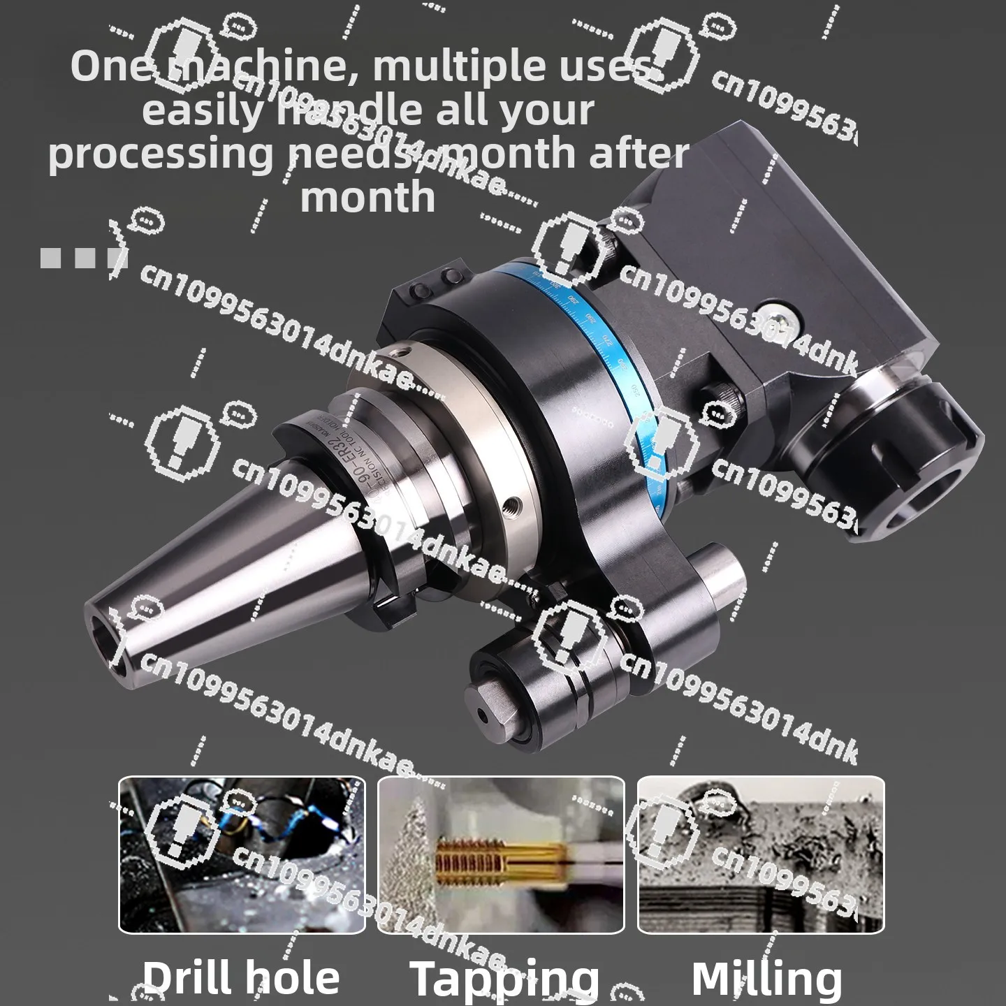 Machining Center BT40 BT50-ER32 90 °, Angle Head, Side Milling Head, Right Angle Head, Side Machining
