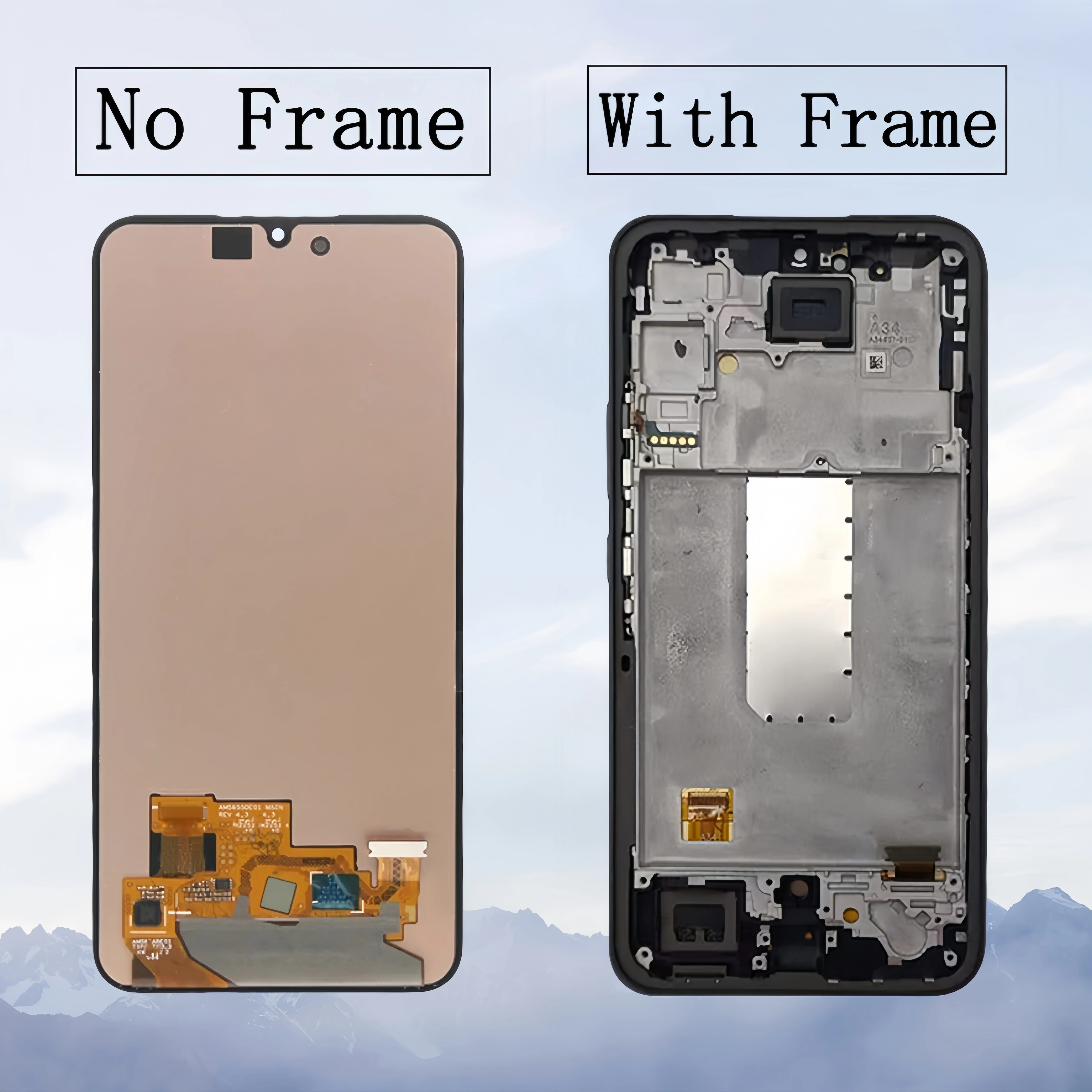 Pantalla LCD táctil para Samsung Galaxy A34, A346, SM-A346B, A346E, A346M/DSN, A346B/DS, montaje de digitalizador de repuesto