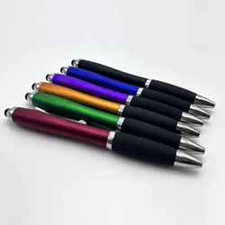 10pcs Touch Screen Pens 2 in 1 Universal Ball Point Pen Office Pens School Stationery Writing Drawing Painting Pen