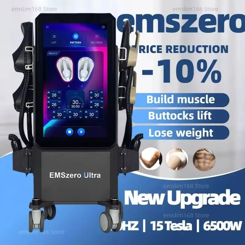 EMSzero  RF Body 6500W Sculpting Machine Muscle Stimulator for Non-Invasive Contouring and Toning Salon Device Shaping Professio