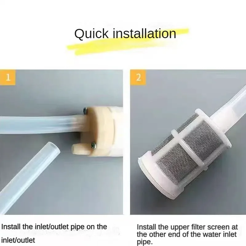 DIY High-Flow Electric Pump  Wine USB Interface Peristaltic Pump Miniature Dosing Peristaltic Hose Electric Water Pump