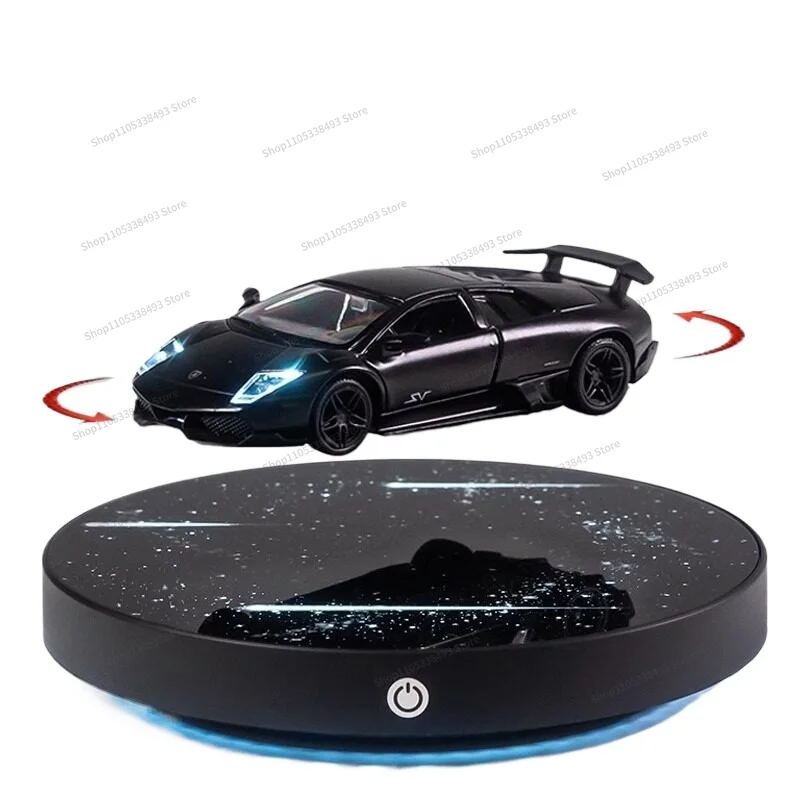 For Maglev Car Decoration Ornament, Rotating Display Stand Office Desktop Ornament