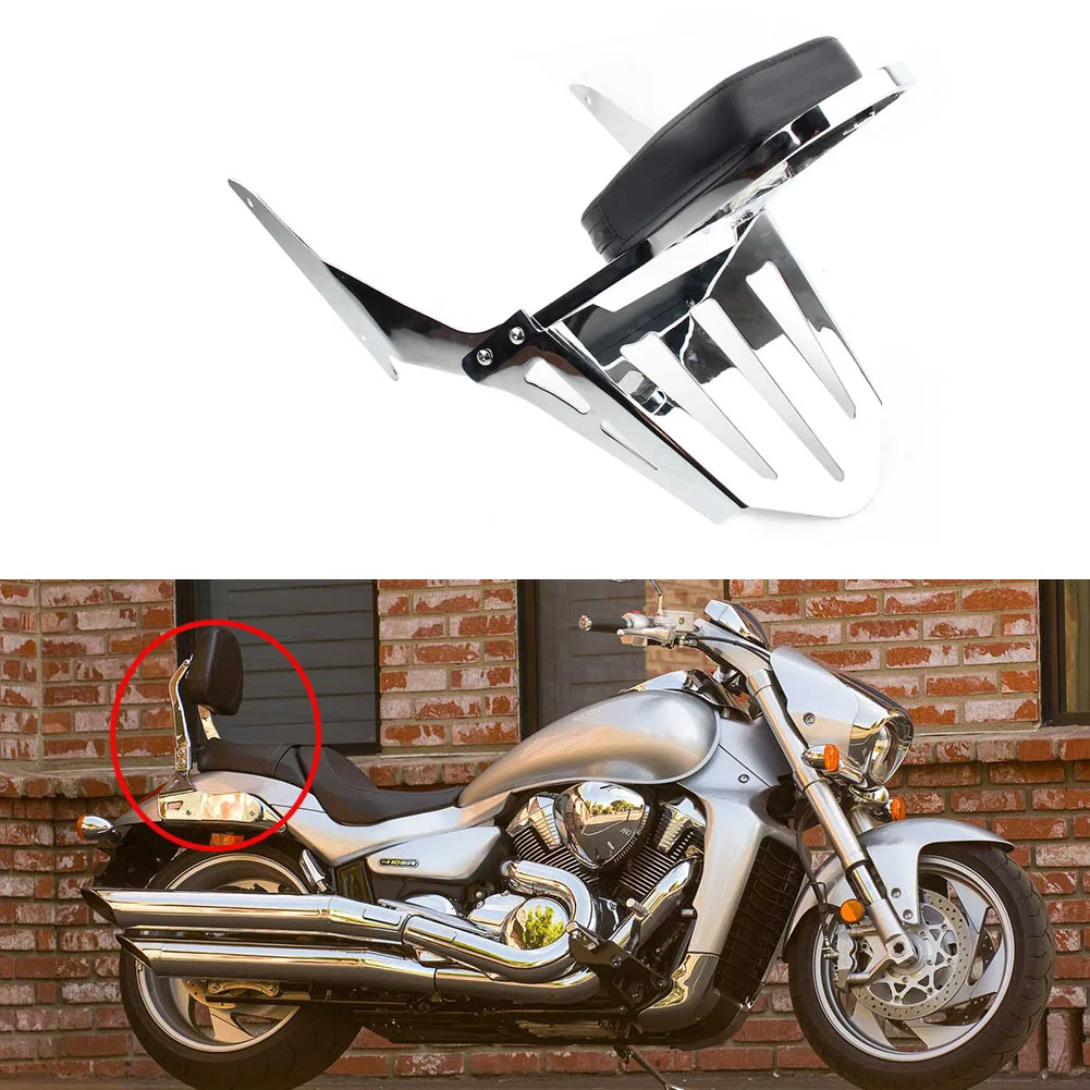 Motorcycle Backrest Sissy Bar For Suzuki Boulevard M109 M109R 2006-2010 2011 2012 2013 2014 2015 2016 2017 2018 2019 Chrome