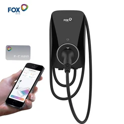 FOXESS 7KW EV Charging Stations  EVSE Wall Charger GBT Electric Car Charger And APP Control Electric Vehicle Chargers 32A