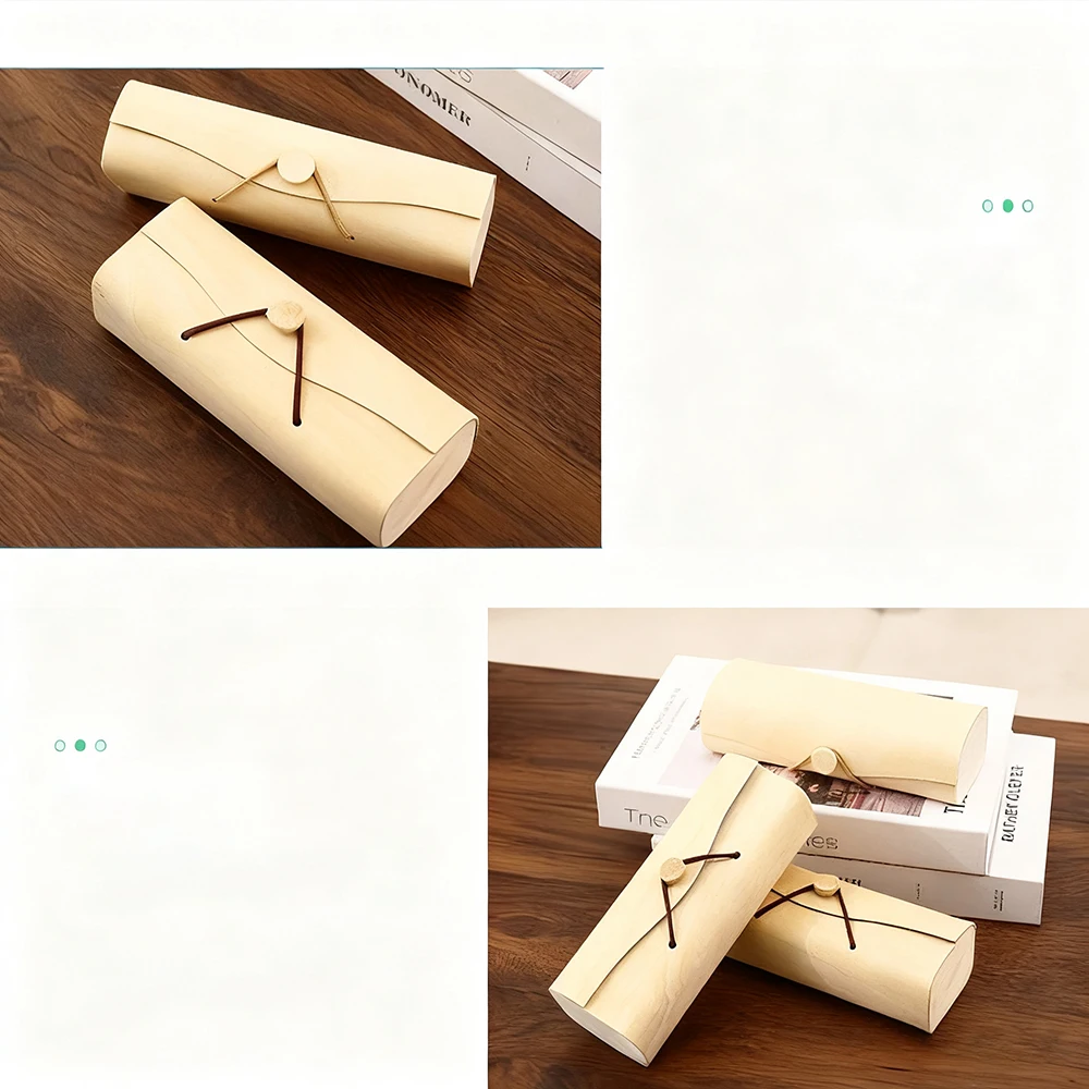 خمر النظارات الخشبية الطبيعية النساء الرجال النظارات الشمسية صندوق تخزين النظارات الرجعية حامل النظارات نظارات حماية الملحقات