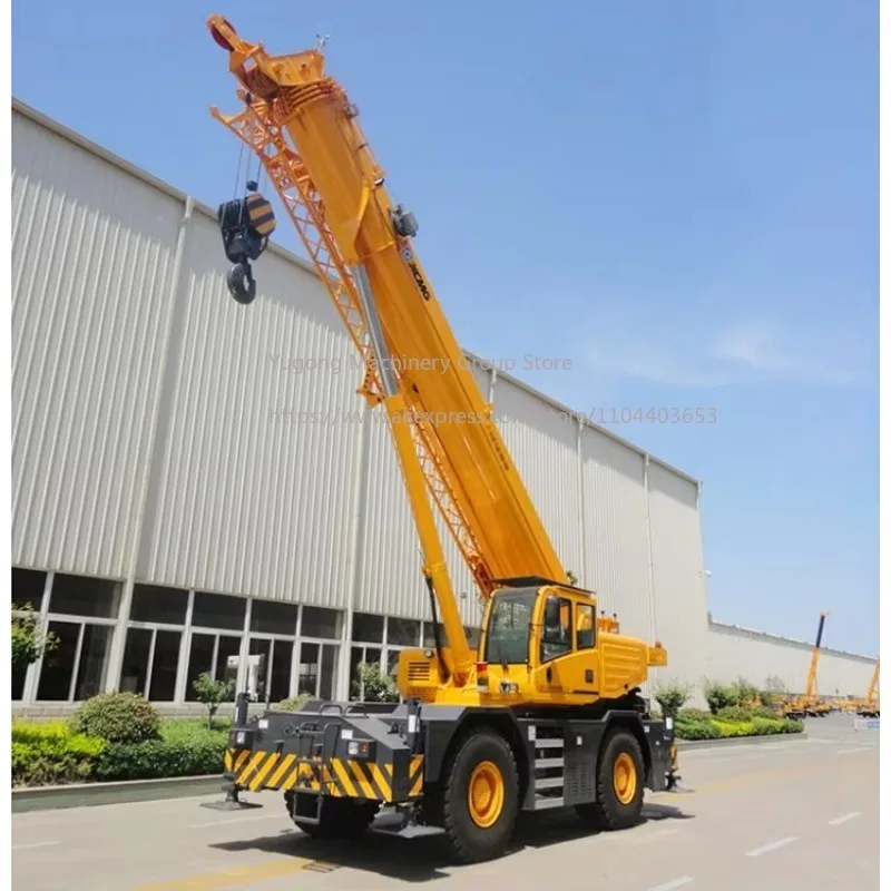 12-Tonnen-LKW-Kran mit geradem Arm, hydraulischer Teleskopauslegerkran für schwere LKW-Montage-Hebearbeiten