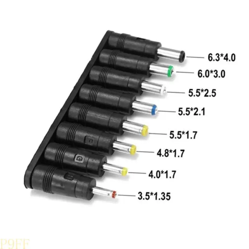 

CS1W Type C to DC5521 Power Cable with Multiple Tips Adjust Voltages 5V9V12V15V20V