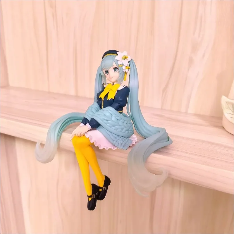 HATSUNE MIKU Lily Fairy Flower Elf Instant Noodle Druckperiphere Ornamente Pixiv Trendy Play Anime Figur Bandai Banpresto