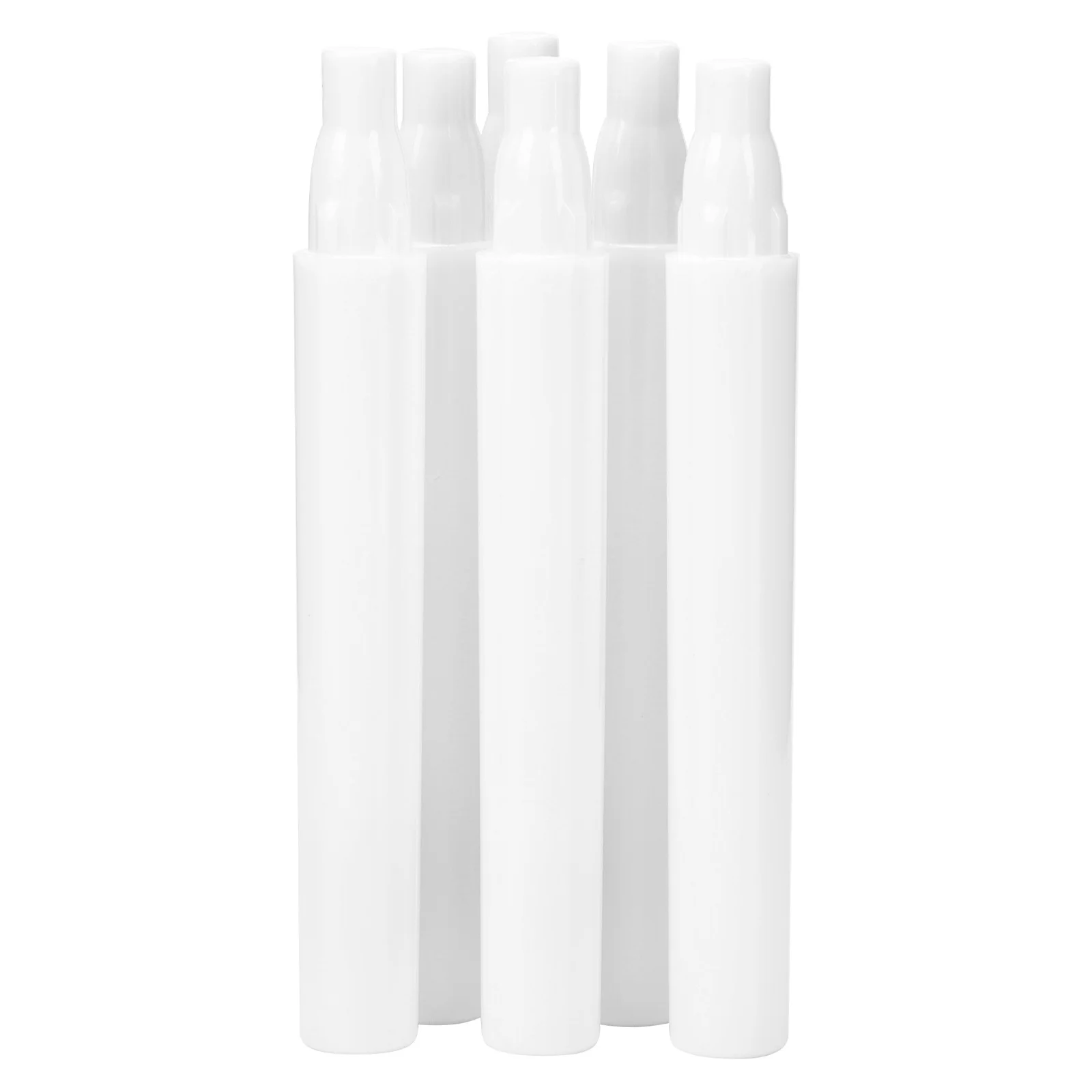 

6pcs Silicone Lip Brush Precise Lipstick Application Easy Carry Makeup Tool Eyeshadow Applicator With Lid Lipstick