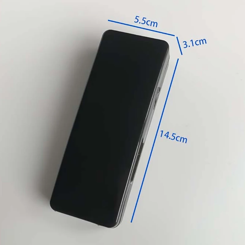 Caixa De Armazenamento Plástica Transparente para Homens, Eco-Friendly PP Caso De Barbear, Razor Box, Universal Handle Box, Alta Qualidade