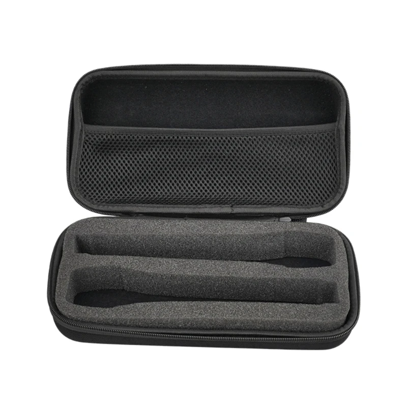 

EVA Hard Case Microphone Storage Box Fits Cable and Other Accessories