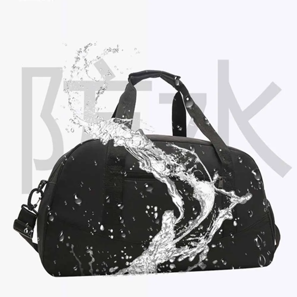 Fitness Bag With Logo, Waterproof Travel Bag Custom Fitness Bag Training Storage Bag Men And Women Luggage Bag, Embroidered Name