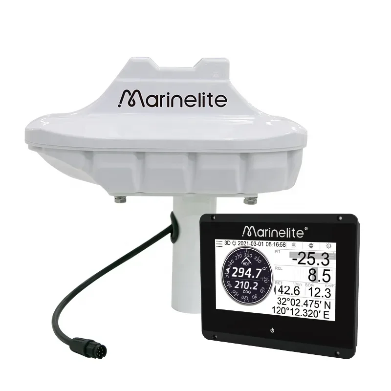 Professional 24V GPS RTK GNSS Boat Satellite Compass With CCS Certificate Sea Marine Compass