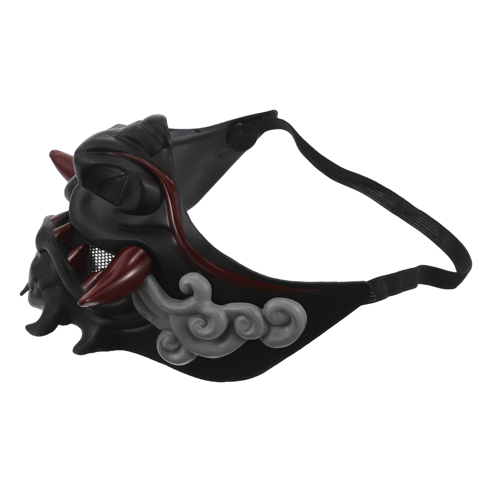 Maska dekoracyjna na twarz Przebranie Cosplay Maski dla mężczyzn i kobiet Akcesoria do kostiumów na imprezę Japońska maska wielokrotnego użytku Półmaska