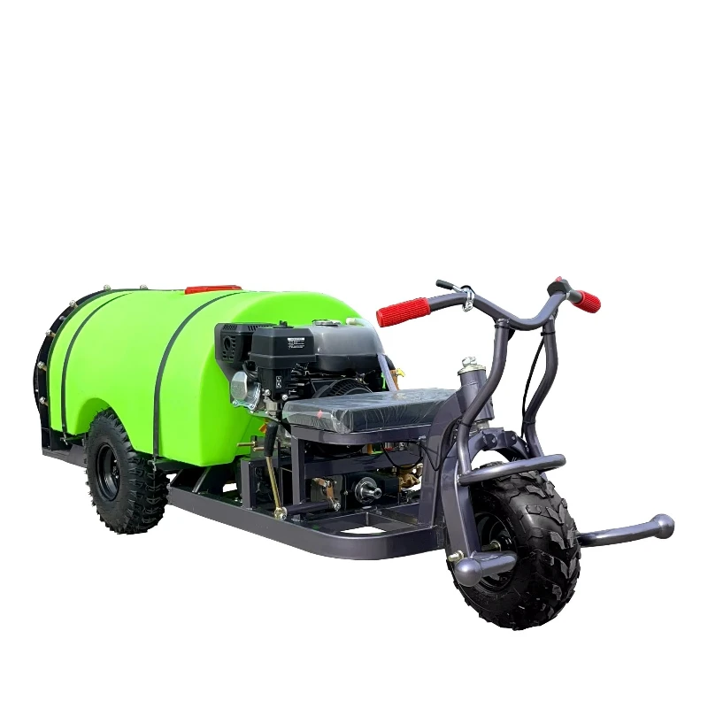 

Ride a sprayer and spray a large-capacity water tank on a large scale for pest control in orchards and farms