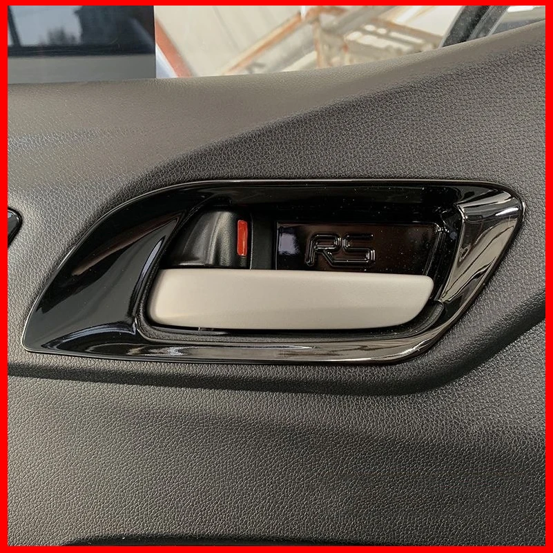 

Car Styling For Honda Fit 2015-2017 Door Handle Bowl Cover Cap Trim Decoration Molding Auto Parts Accessories