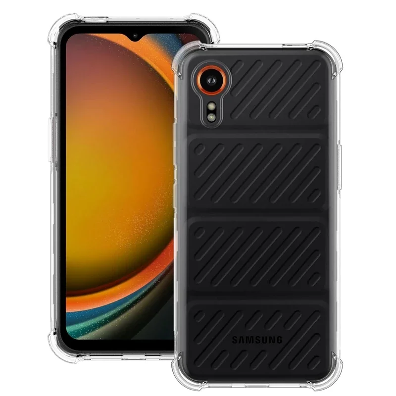 Stoßfeste TPU-Hülle für Samsung Galaxy Xcover 7 Xcover 6 Pro 5, Schutzhülle, Airbag-Capa Fundas Coque
