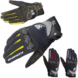 Motorrad reit handschuhe Renn lokomotive Anti-Rutsch-Anti-Fall atmungsaktive Stoff handschuhe Mesh Street Motorrad Schutz ausrüstung