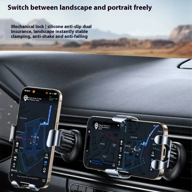 

Работа одной рукой, вращающаяся на 360 градусов автомобильная подставка для телефона, совместимая с экранами всех транспортных с