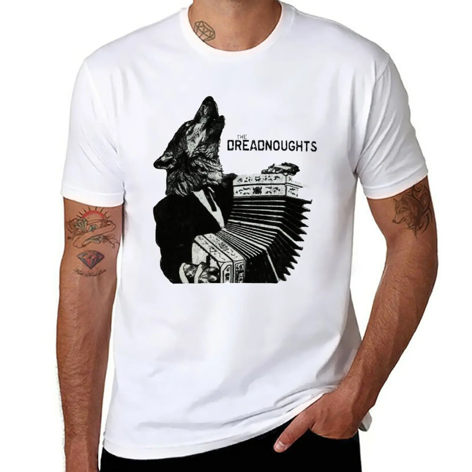 

The Dreadnoughts T-Shirt anime sweat quick-drying funnys T-shirt men
