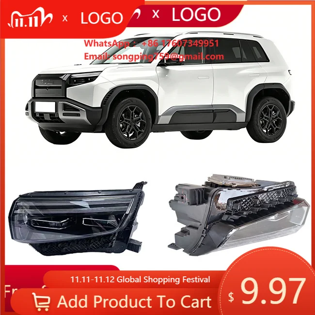 Auto Parts High Quality Replacement Parts Left Front Headlamp Headlight OE16448699-00 for BYD Formula Leopard Titanium3