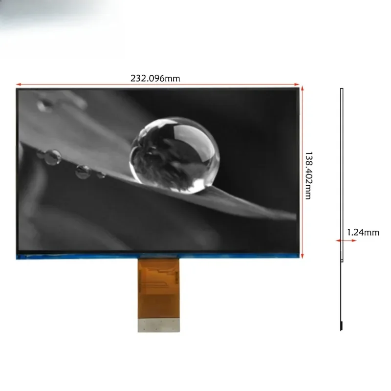 

10.3 inch black and white screen 7680 * 4320 high definition 8KMono display 5.5% transmittance light curing 3D printing screen