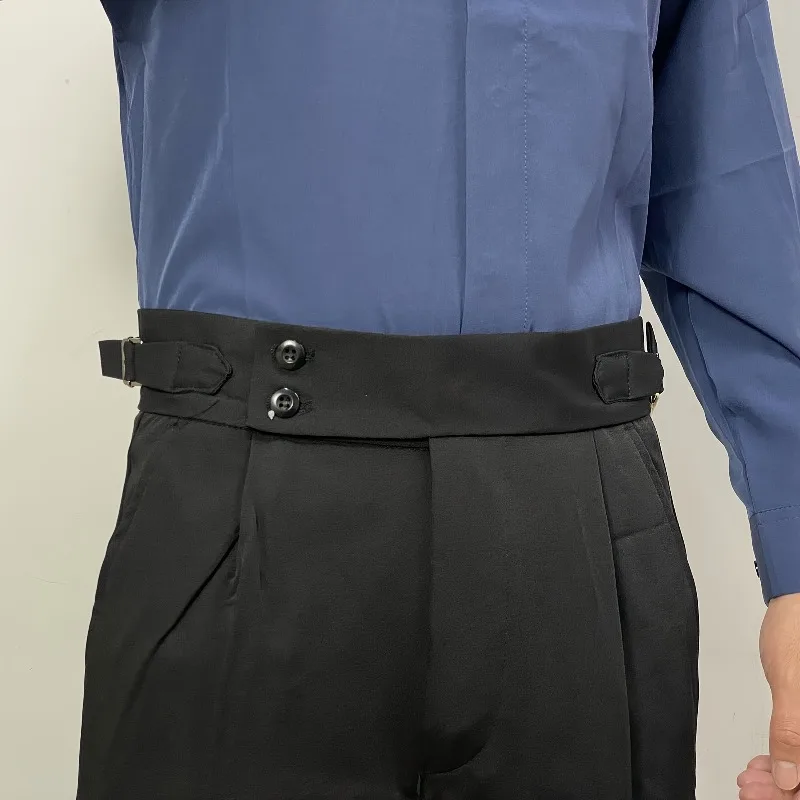 1 PCS Anti Slip Adjustable Waist Belt | Anti Slip Elastic Grip Suitable for Formal Occasions, Compact Suitable for Suit Pants
