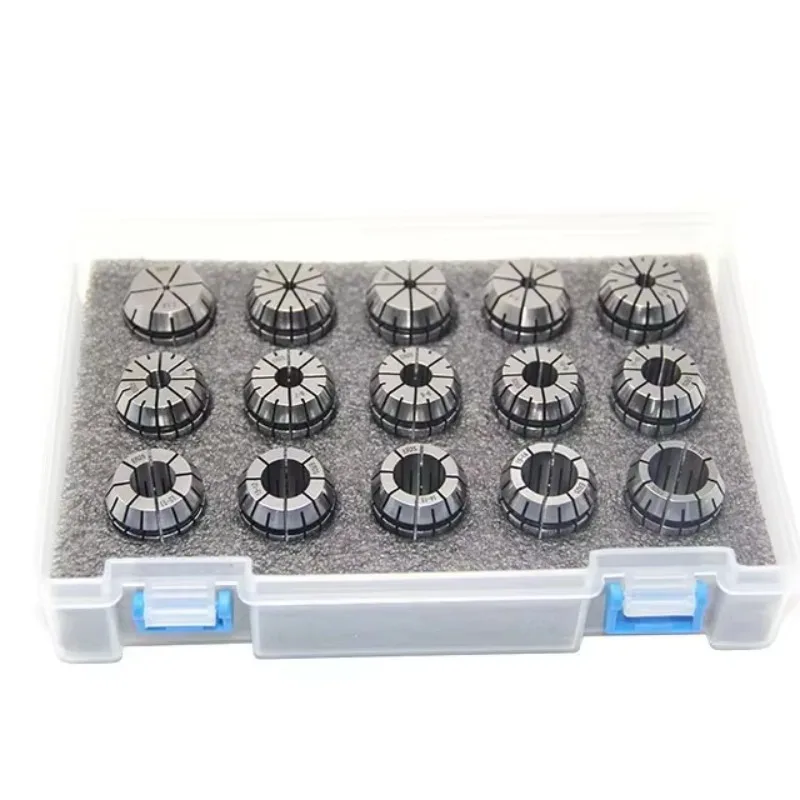 High Precision BT40 ER32 CNC Milling Machine Tools 18pcs ER Clamping Collet Spring Set 3mm-20mm Tool Holder with High Accuracy view 5
