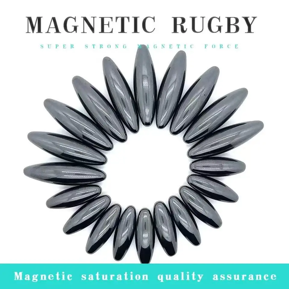 Strong Magnetic Decompression toys Therapy Relief Toy Oval Shape Power Ferrite Magnet Massager Customizable Free Ship