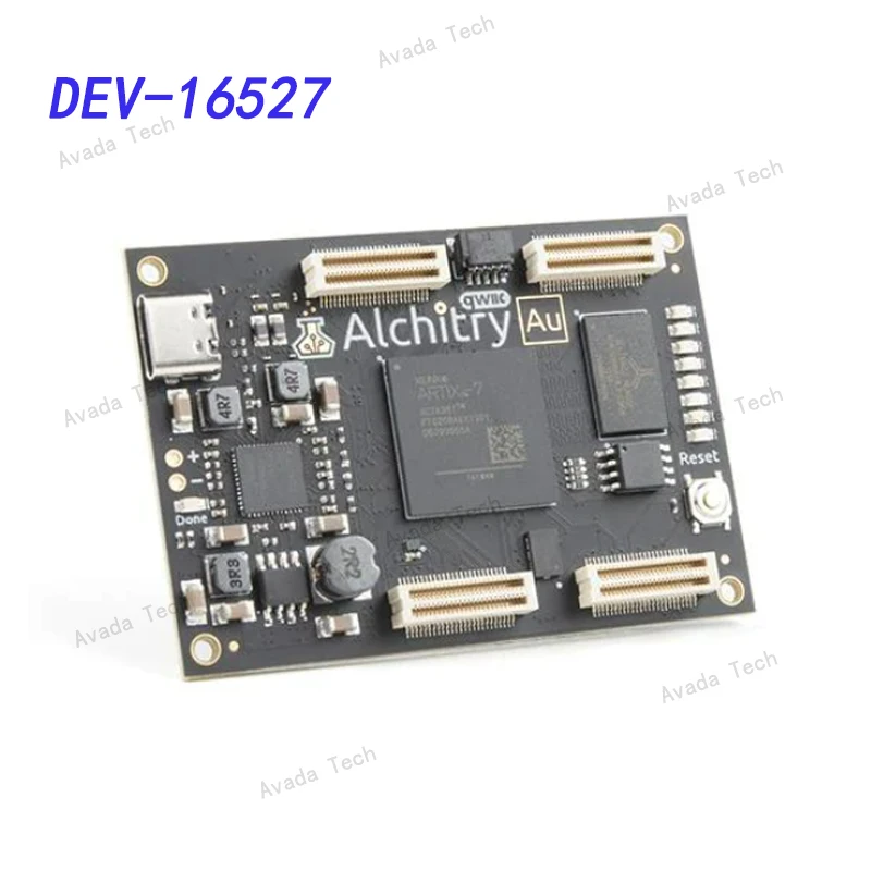 

Avada Tech DEV-16527 Alchitry Au FPGA Development Board (Xilinx Artix 7)