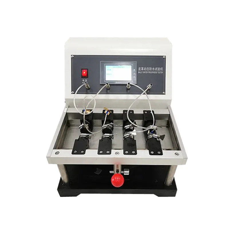 

Leather dynamic waterproof testing machine, upper tent leather fabric bending tortuous water seepage