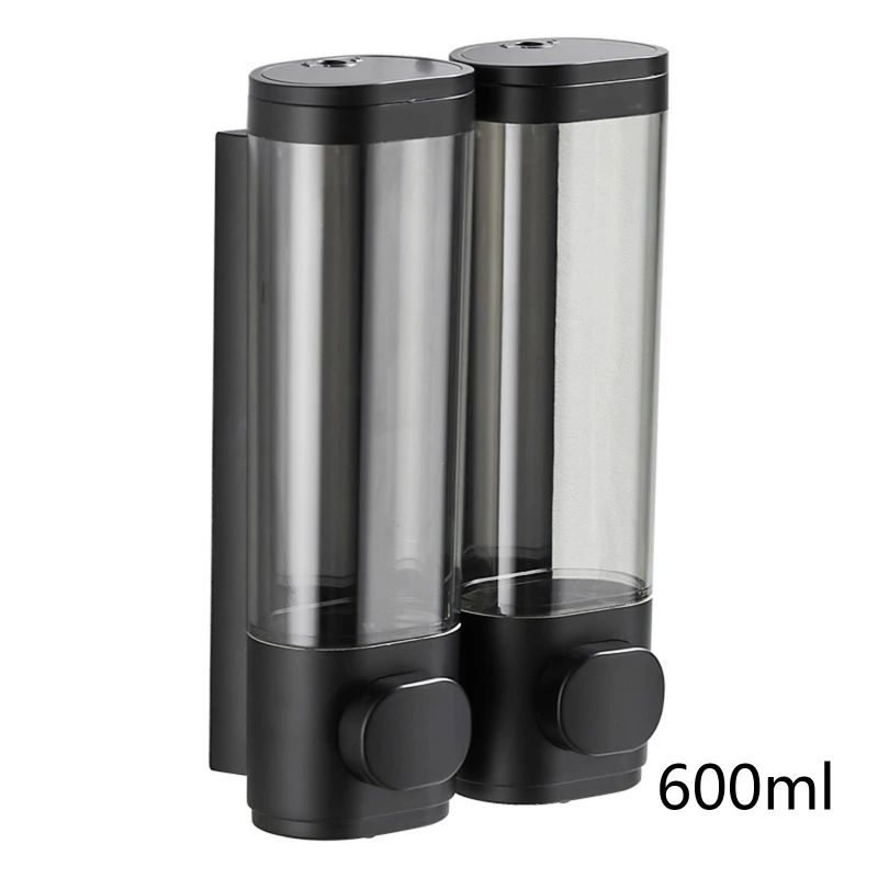 Hand-press Soap Liquid Dispenser Wall Mount Shower Gel Shampoo Bottle Shower Gel Drosphip