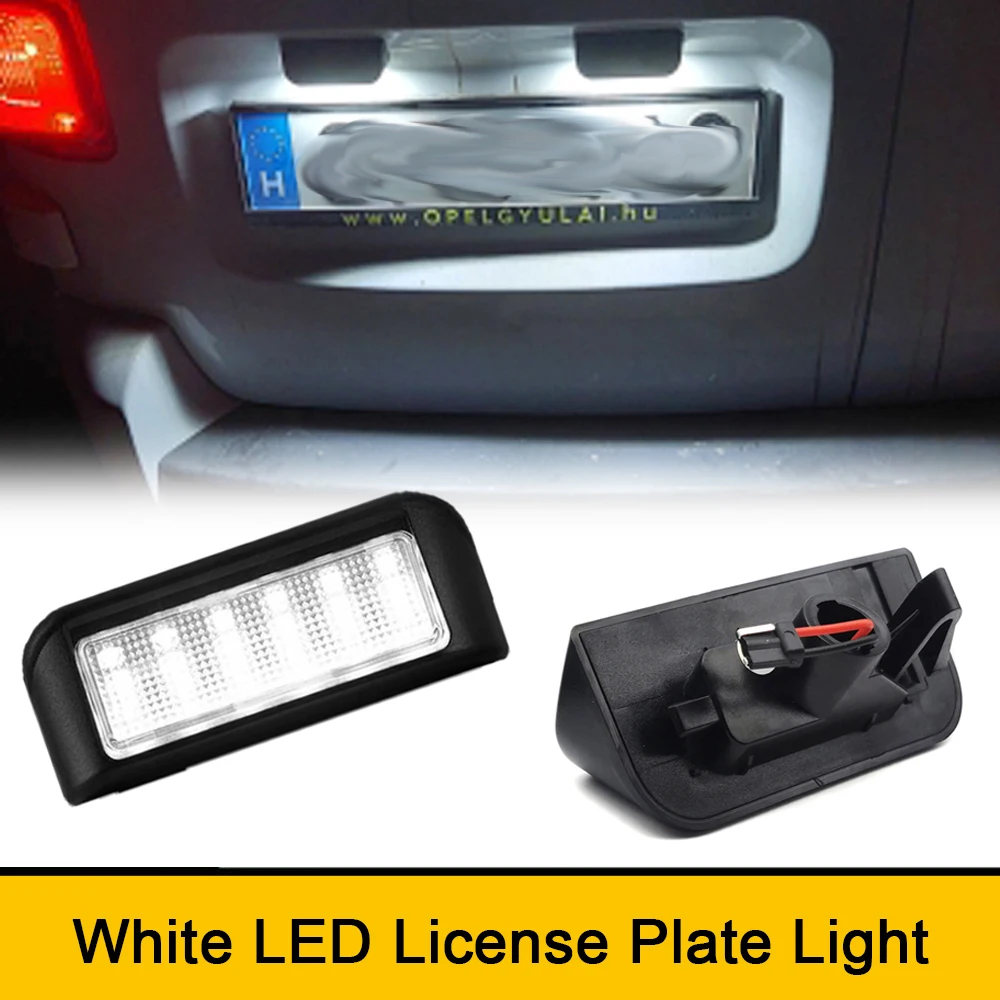 

Free Error LED Number Plate Tail Lamp For Peugeot Expert Partner Traveller Rifter Ranch Berlingo Dispatch Jumpy Spacetourer