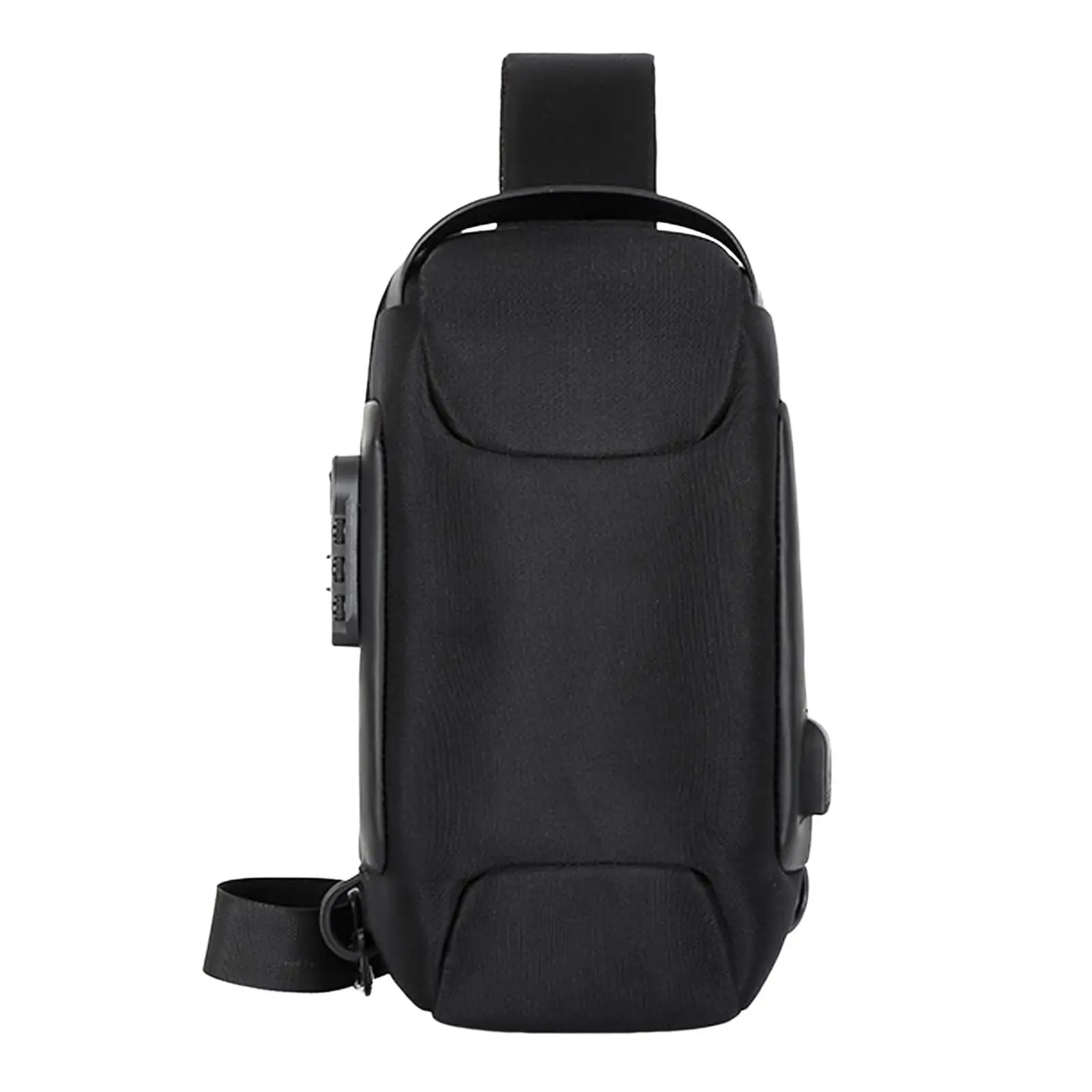 Daypack peito portátil para homens, Shoulder Pack, Code Lock Purse