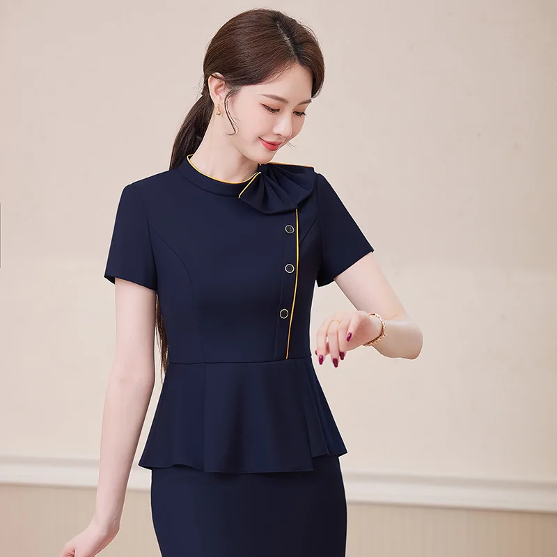 

Formal Elegant Styles Women Business Suits Pantsuits Spring Summer Office Work Wear Professional Trousers Set Career Blazers