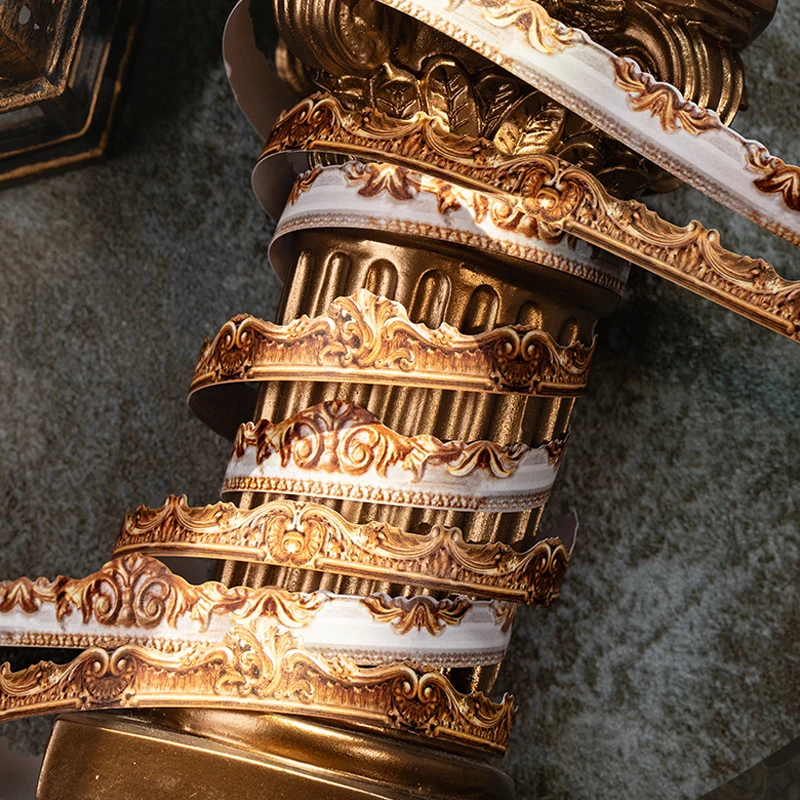 Mr.Paper,Retro Palace Landscape Tape 200cm/roll Baroque Final Chapter Series Frame Alien Landscape Tape Scrapbook DIY Decoration