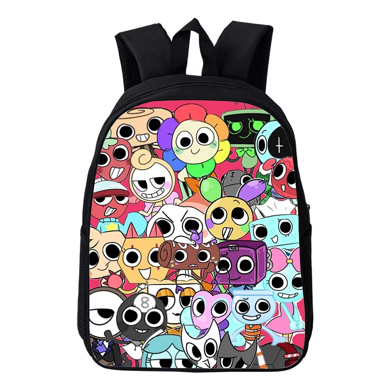 

12Inch Dandy's World Backpack For Baby Boys Girls Cartoon Children Kindergarten Schoolbag Dnadys World School Rucksack Kids Gift