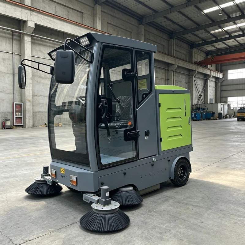 

Customized Electric Road Sweeper Truck Road Cleaning Machine Heavy Duty Street Sweeping machine Industrial Floor Sweeper Machine