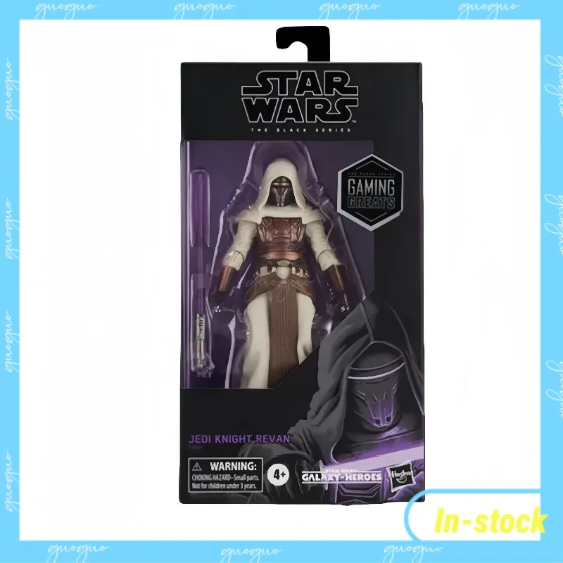 

【In-stock】Hasbro Black Series Jedi Knight Revan Anime Character Collection Model Toy Gift