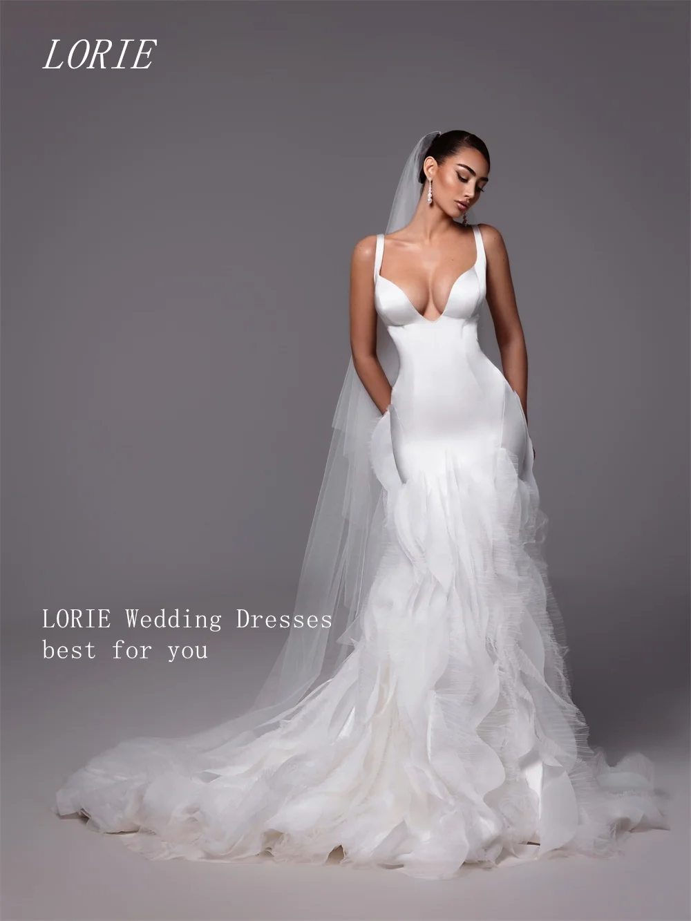 LORIE Luxury Mermaid Wedding Dress Sexy Sweetheart Bridal Dresses Elegant Irregular Temperament Wedding Gown Customized 2026